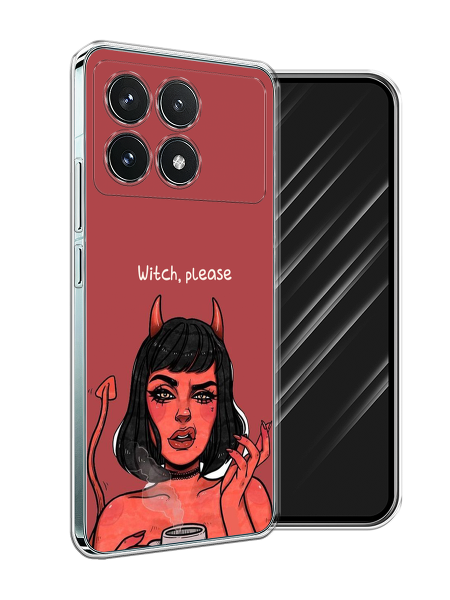 

Чехол Awog на Xiaomi Redmi K70 5G "Evil Girl", Бордовый;черный, 320850-1