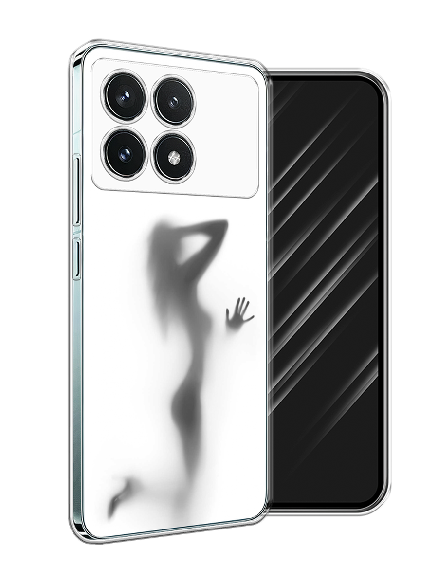 

Чехол Awog на Xiaomi Redmi K70 5G "Стекло в душе", Белый;серый;черный, 320850-1