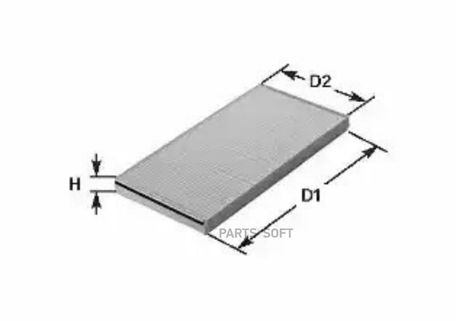 

Фильтр салона OPEL: ASTRA G хечбэк 98-05, ASTRA G кабрио 01-05, ASTRA G купе 00-05, ASTRA, NC2035