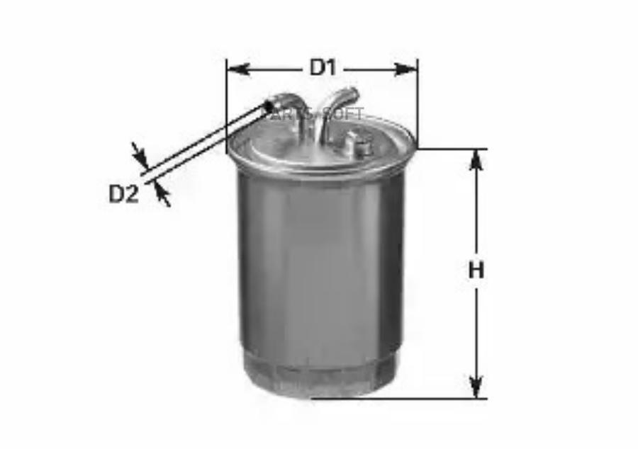 

Фильтр топливный VW: NEW BEETLE 98-, NEW BEETLE кабрио 03- CLEANFILTERS DN904, DN904