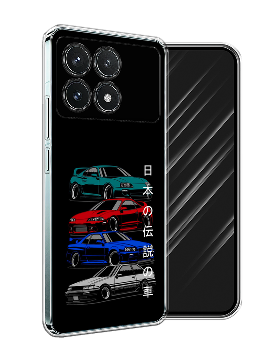 

Чехол Awog на Xiaomi Redmi K70 5G "JDM Legend cars", Зеленый;красный;синий, 320850-1