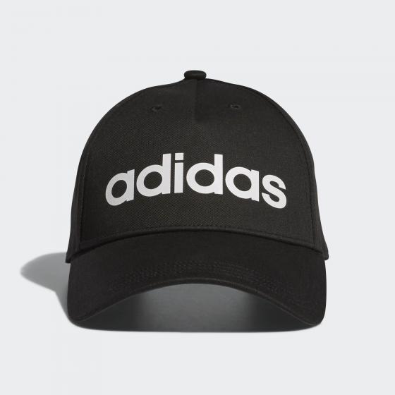 фото Бейсболка унисекс adidas daily cap черная, р. 55-56