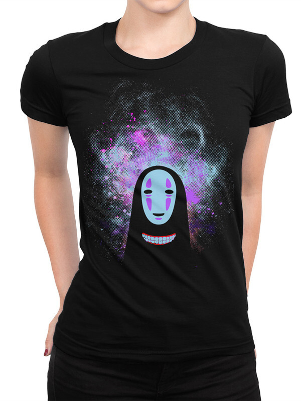 

Футболка женская Dream Shirts Безликий - Унесенные Призраками черная XS, Безликий - Унесенные Призраками