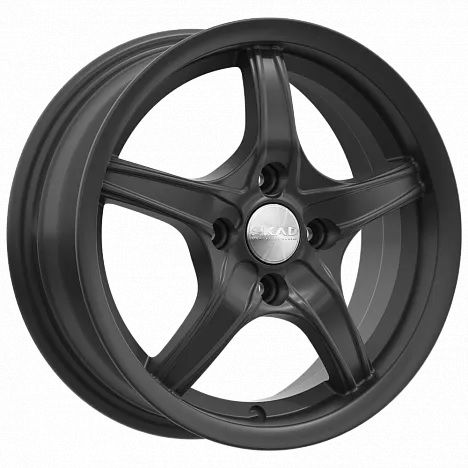 

Колесный диск SKAD Стинг 5.5x14 ET38 4x100 D67.1 черный бархат, арт. 1260025, Стинг