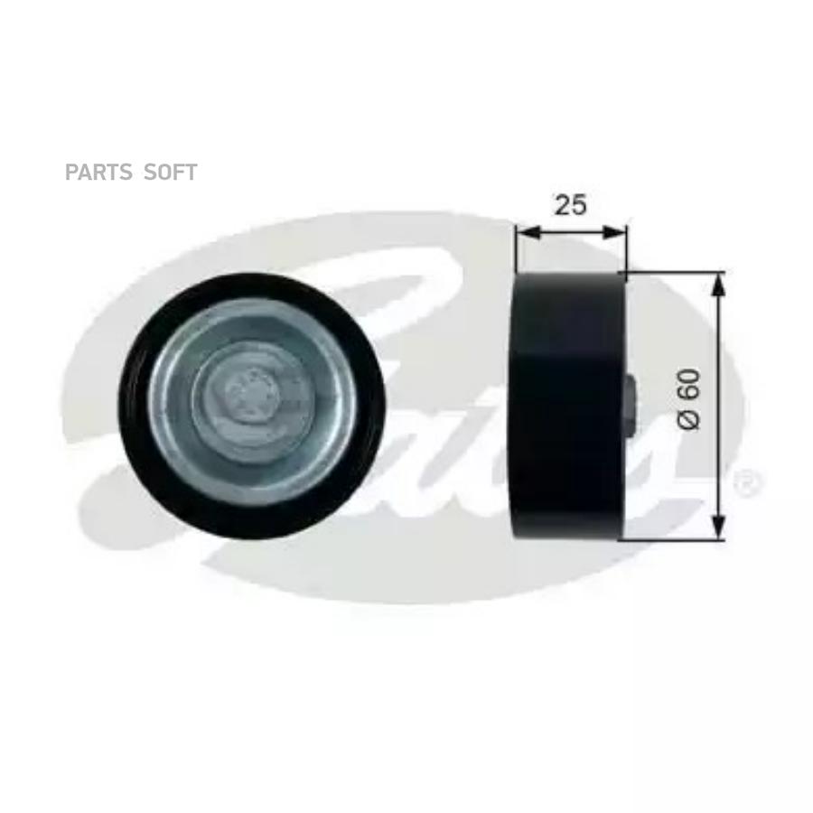 

GATES Ролик ручейкового ремня GATES T36413