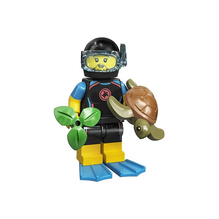 Конструктор LEGO Minifigures 71027-12 Морской спасатель, 1шт. спасатель
