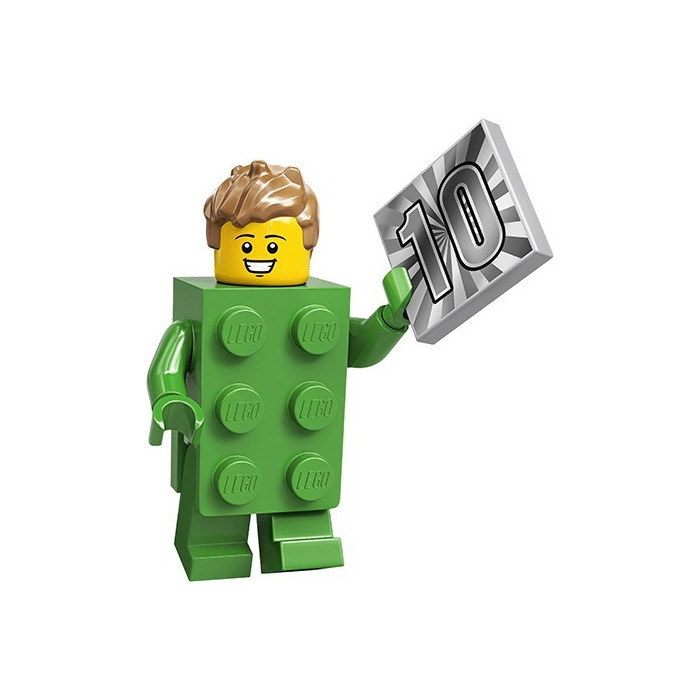 Конструктор LEGO Minifigures 71027-13 Парень в костюме кубмка, 1шт. конструктор lego minifigures 71027 11 атлет 1шт