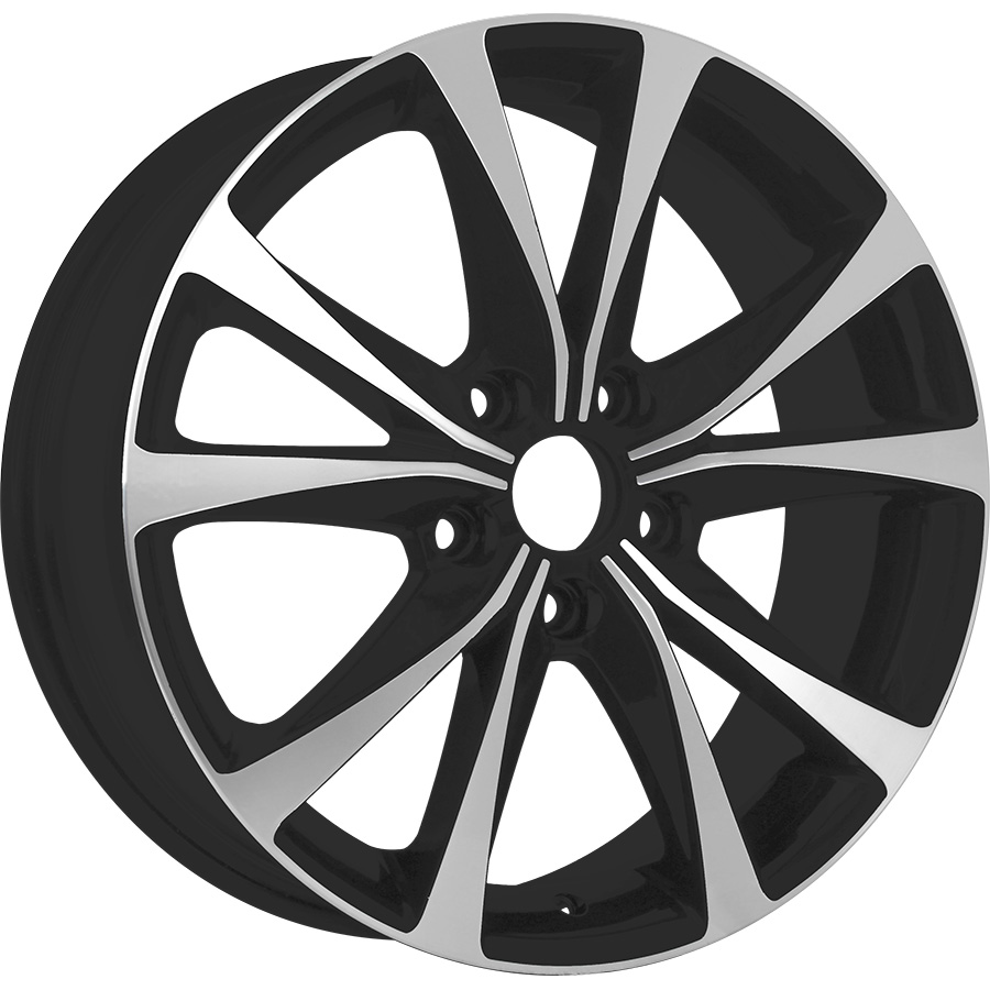 

Колесный диск Tech Line 734 6.5xR17 5x114.3 ET50 DIA64.1 BDM, Черный;серебристый