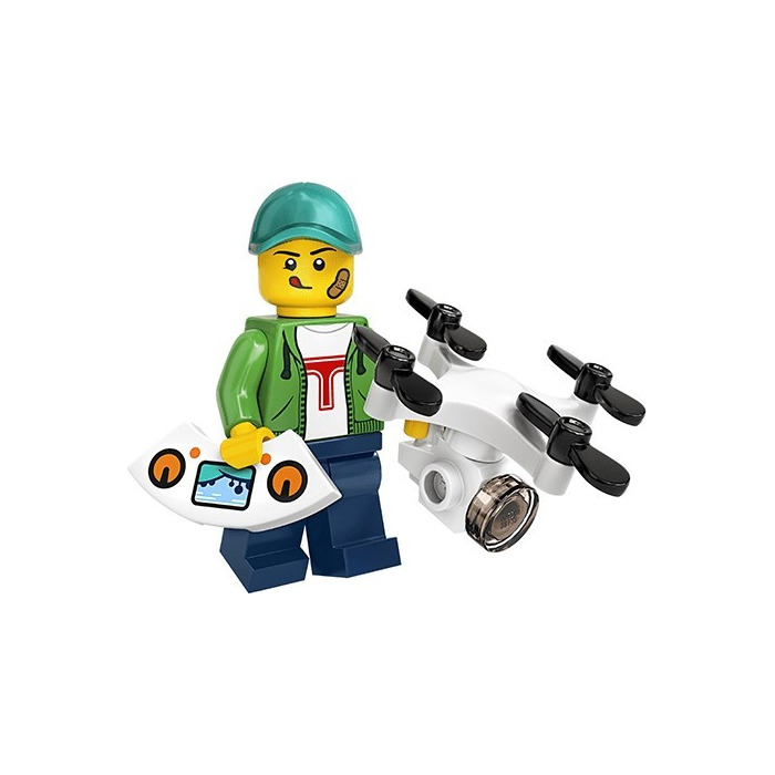 Конструктор LEGO Minifigures 71027-16 Оператор квадрокоптера, 1шт. конструктор lego minifigures 71027 11 атлет 1шт