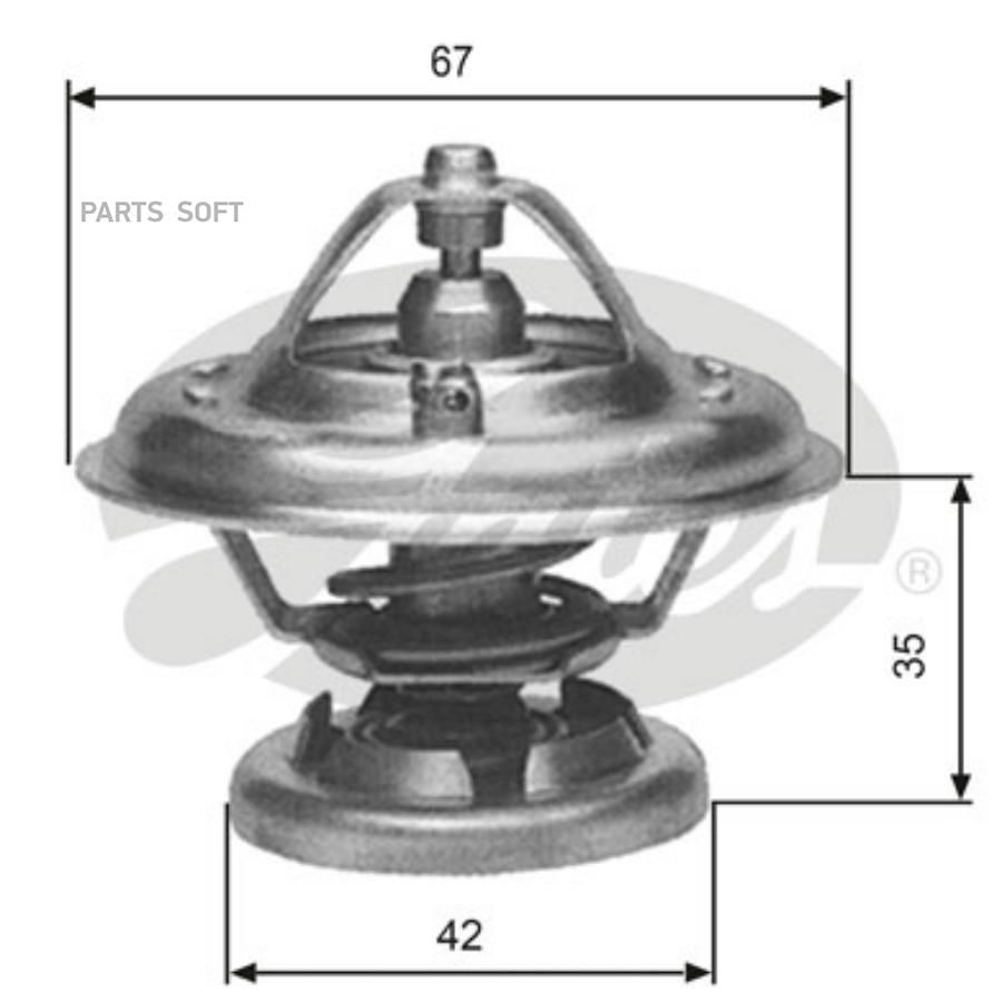 

GATES Термостат GATES TH12680G1