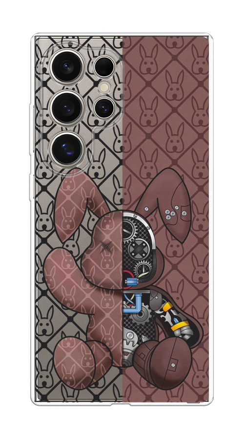 

Чехол на Samsung Galaxy S25 Ultra "Киборг-заяц шоколадный", Коричневый;черный;прозрачный, 2110550-1