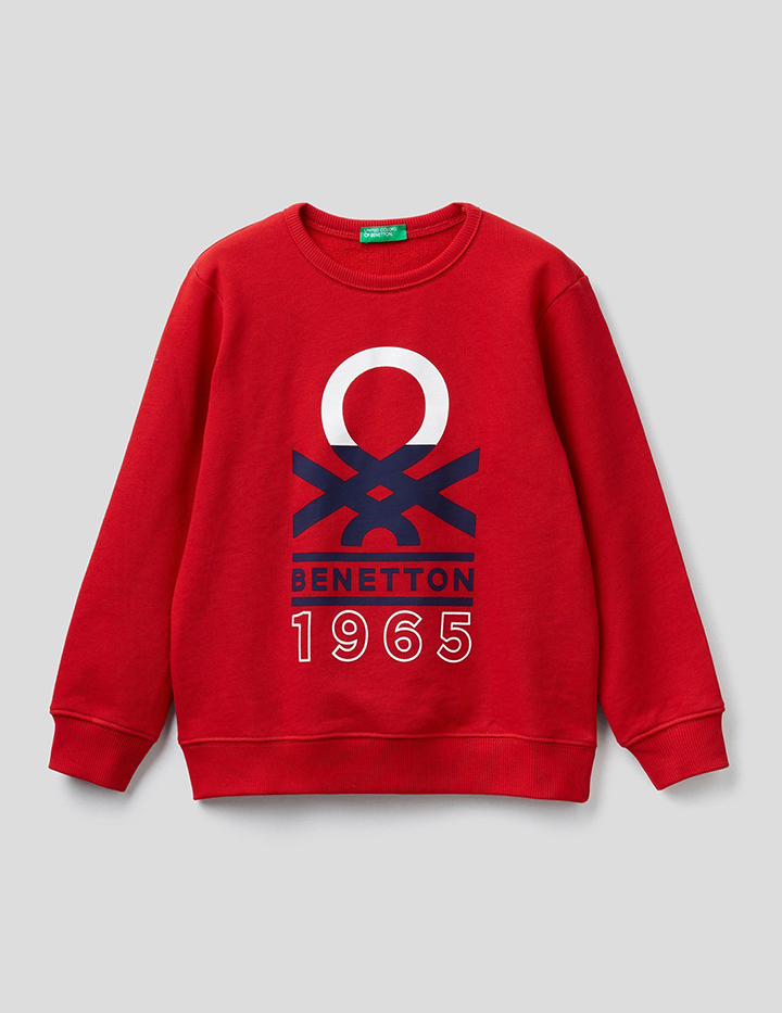 

Свитшот для мальчиков Benetton цв. красный р.128, 21A_3J68C15B6