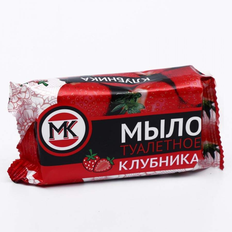 Мыло туалетное МК Клубника 90г x 20 шт