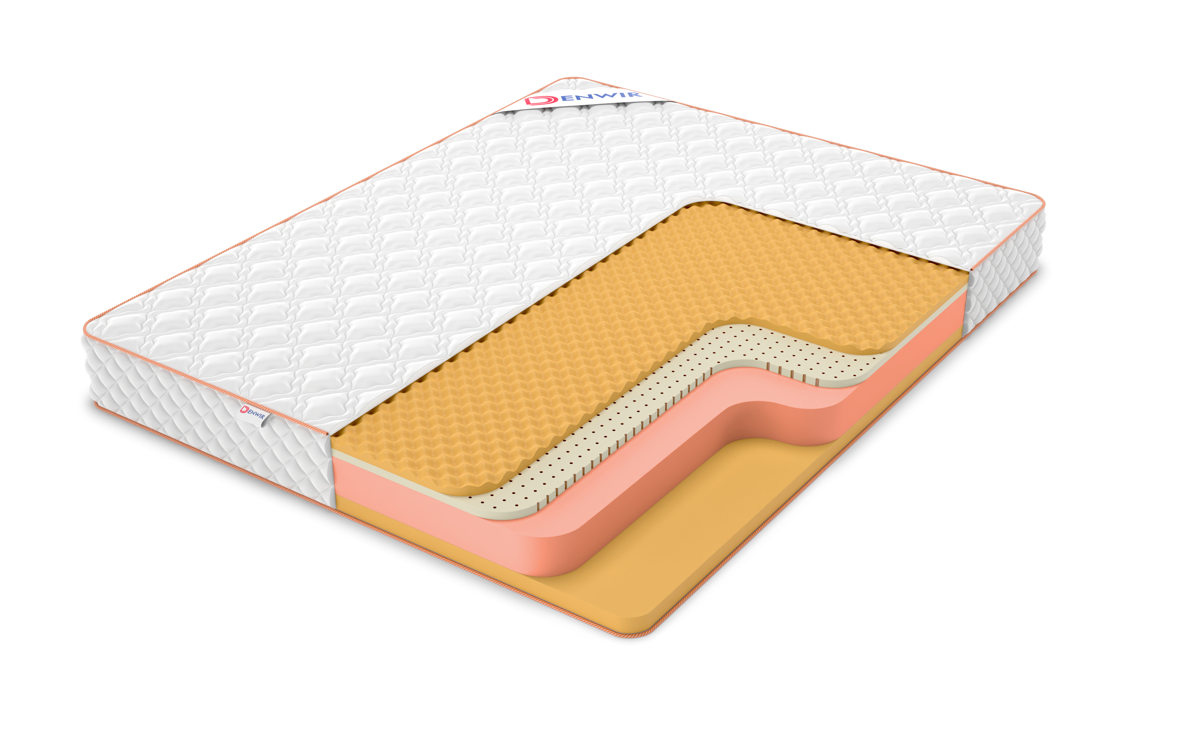 

Матрас беспружинный Denwir TOP MEMO AIR RELAX 19 110х200, 20 см, Белый, TOP MEMO AIR RELAX 19