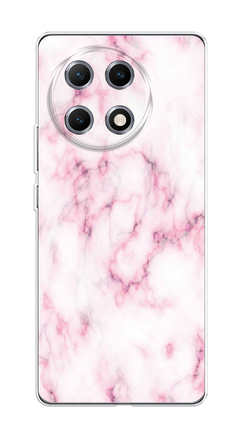 

Чехол на Tecno Camon 30S "Мрамор с розовым", Белый;розовый, 309650-1