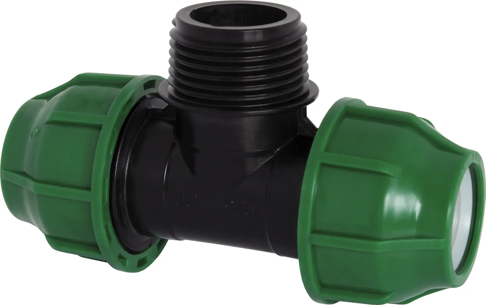 

Тройник 25 х Н1/2 х 25 PN10, Черный;зеленый