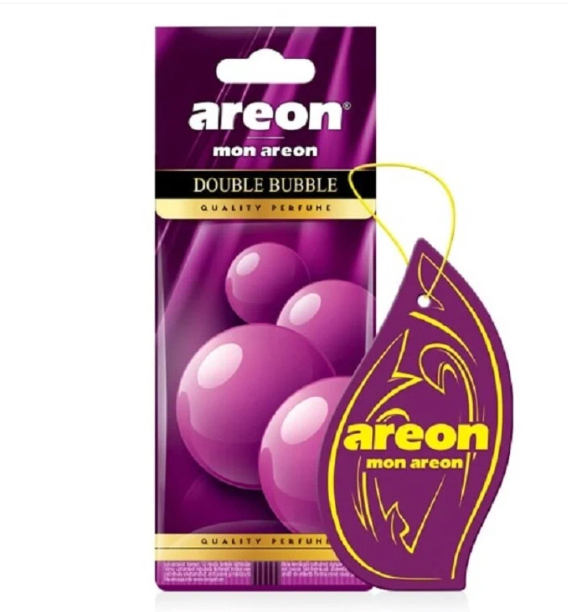 

Ароматизатор на зеркало Areon Mon Double bubble 704-043-337