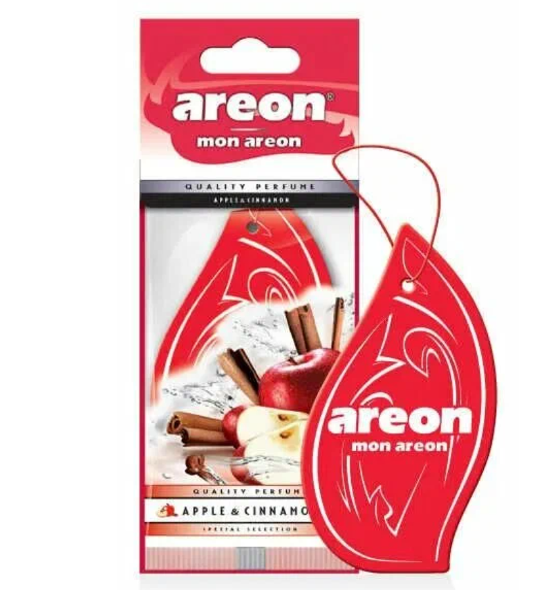 

Ароматизатор на зеркало Areon Mon яблоко и корица 704-043-324