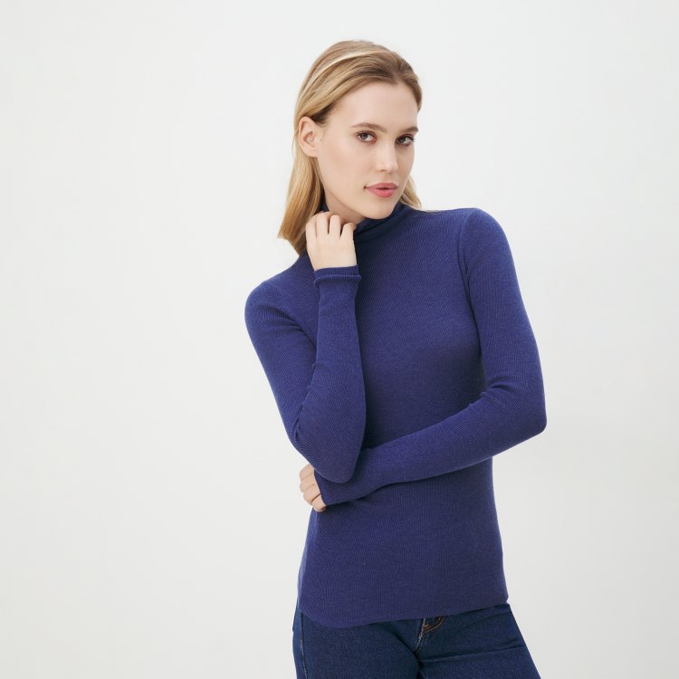 

Свитер женский Maison David X728 синий OS, X728