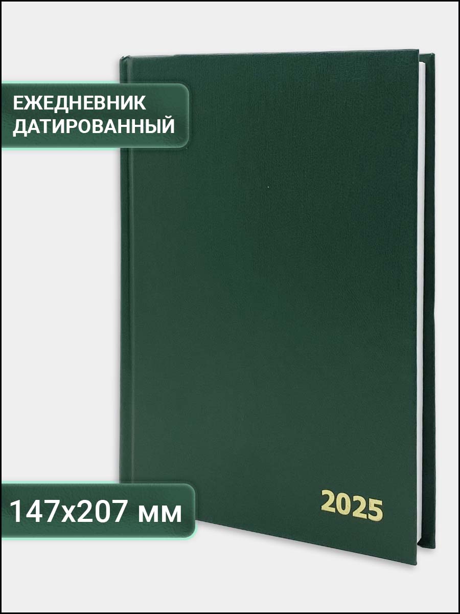 Ежедневник датированный на 2025 год Axler планер мужской и женский блокнот А5 168 листов 239₽