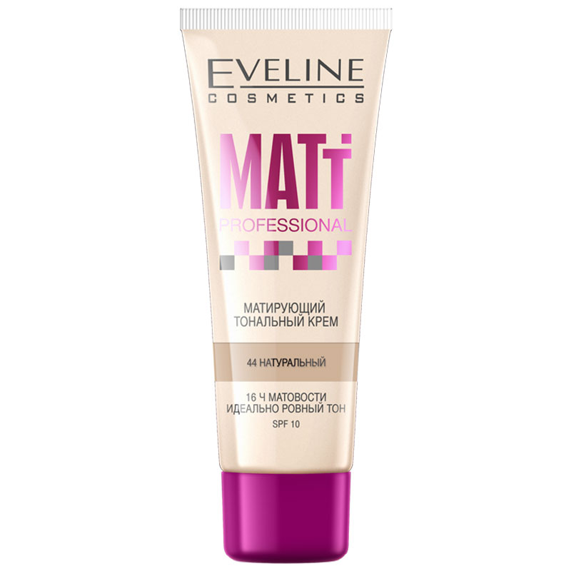 

Тональный крем Eveline Matt professional 44 Натуральный 30 мл