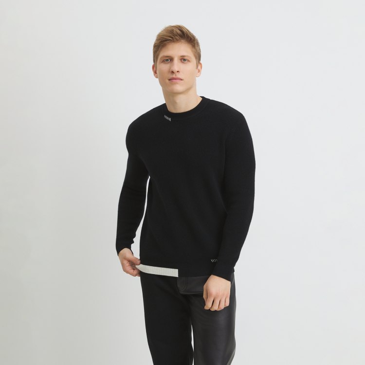

Джемпер мужской Maison David YX11 черный 3XL, YX11
