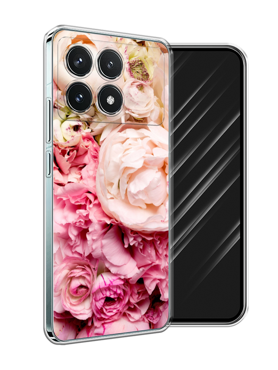 

Чехол Awog на Xiaomi Redmi K70 5G "Пионы яркие", Розовый, 320850-1