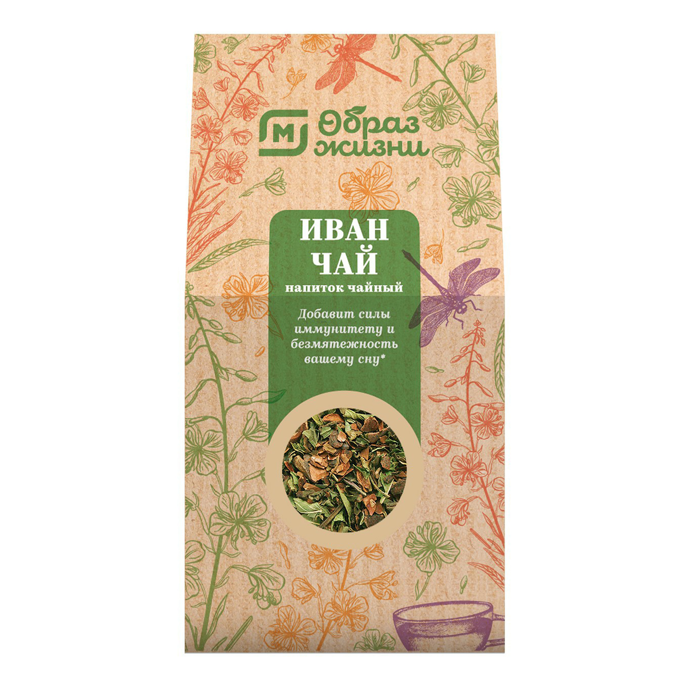 Чайный напиток травяной Магнит Иван-чай листовой 50 г