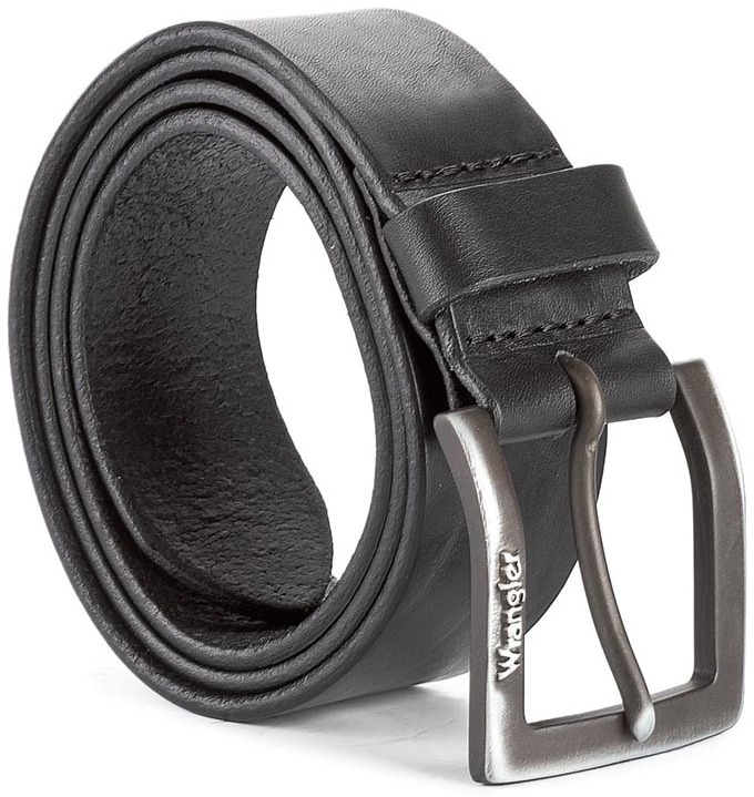 

Ремень мужской Wrangler Men Kabel Buckle Belt черный, 90 см, Men Kabel Buckle Belt