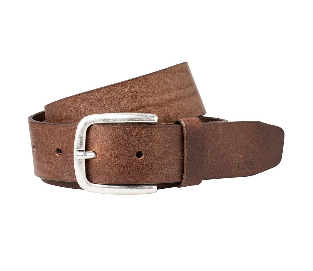 фото Ремень мужской lee men lee belt коричневый, 100 см