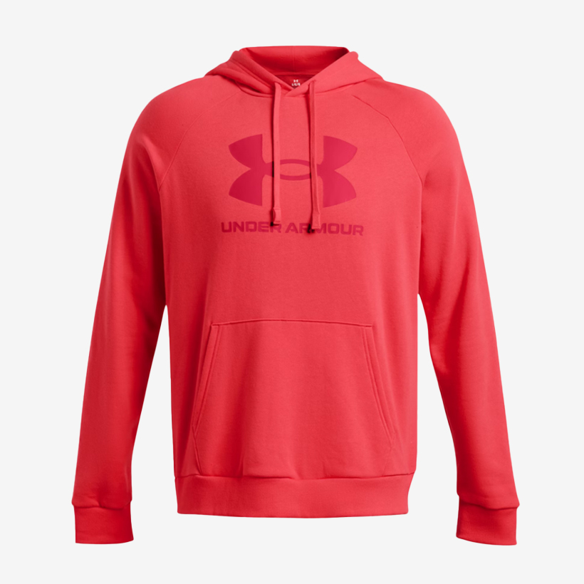 Толстовка Under Armour для мужчин, флисовая, красная, размер M, 1379758-713