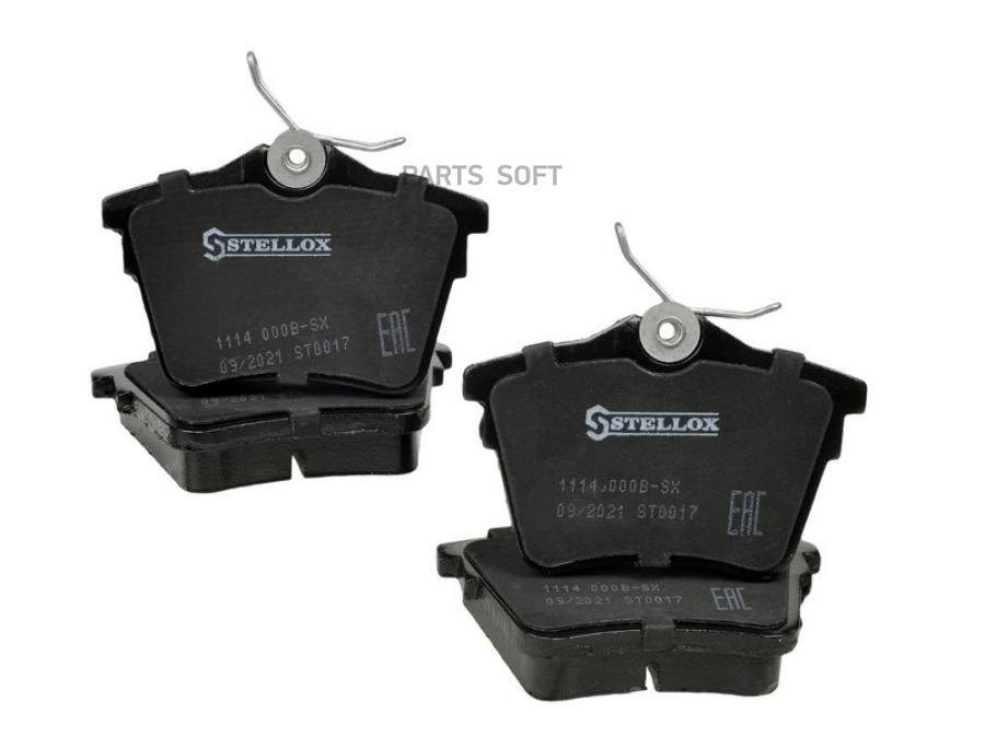 

1114 000B-SX =1103 00=FDB1727 [425279] колодки дисковые з. Peugeot 407 1.6-2.0HDi 04>