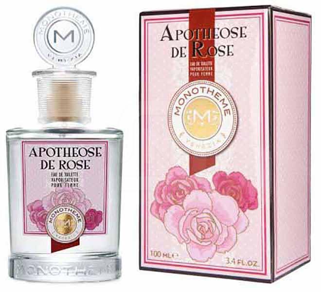 

Туалетная вода Monotheme Apotheose De Rose женская 100мл, Apotheose De Rose Woman 100 мл