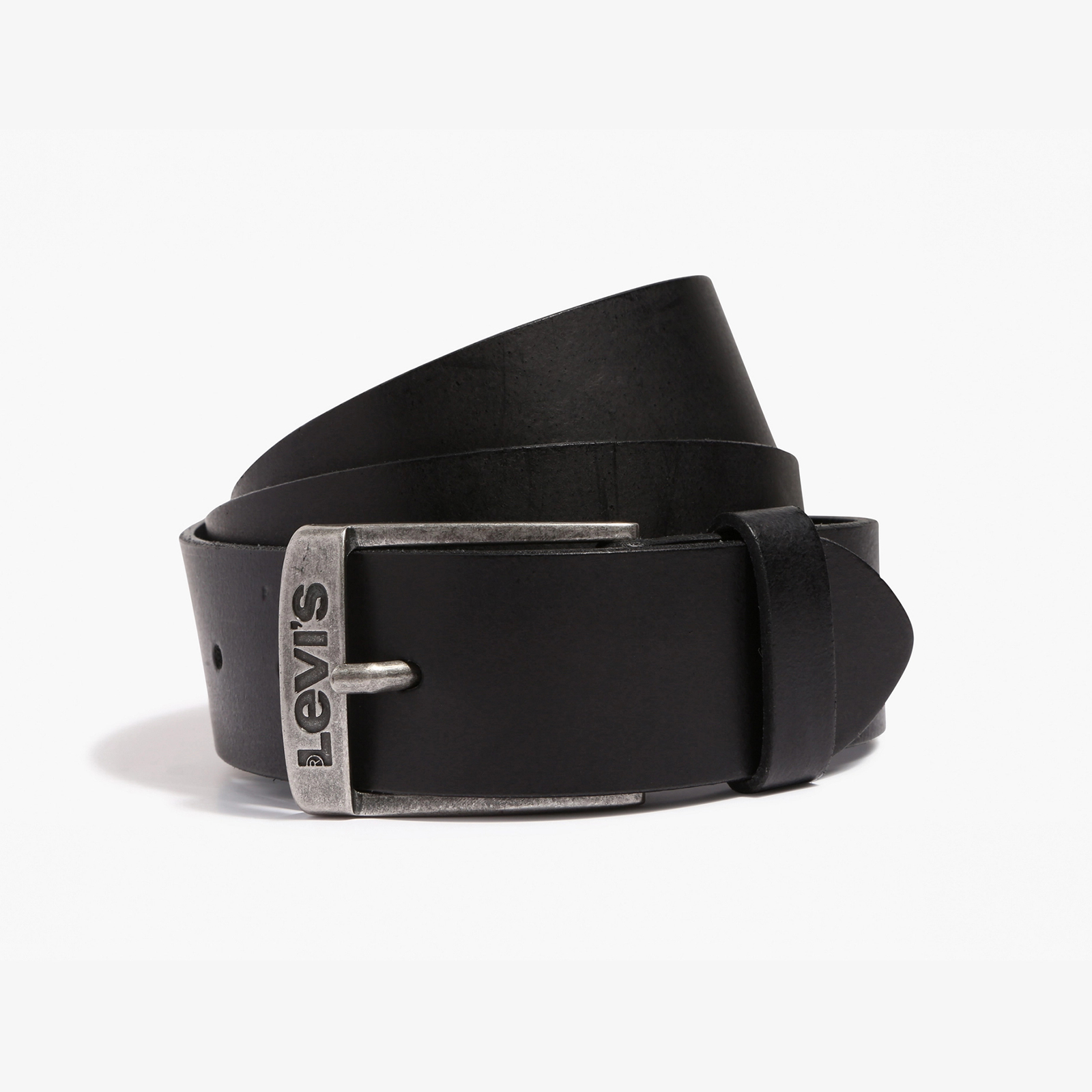 фото Ремень мужской levi's men new duncan belt черный, 105 см