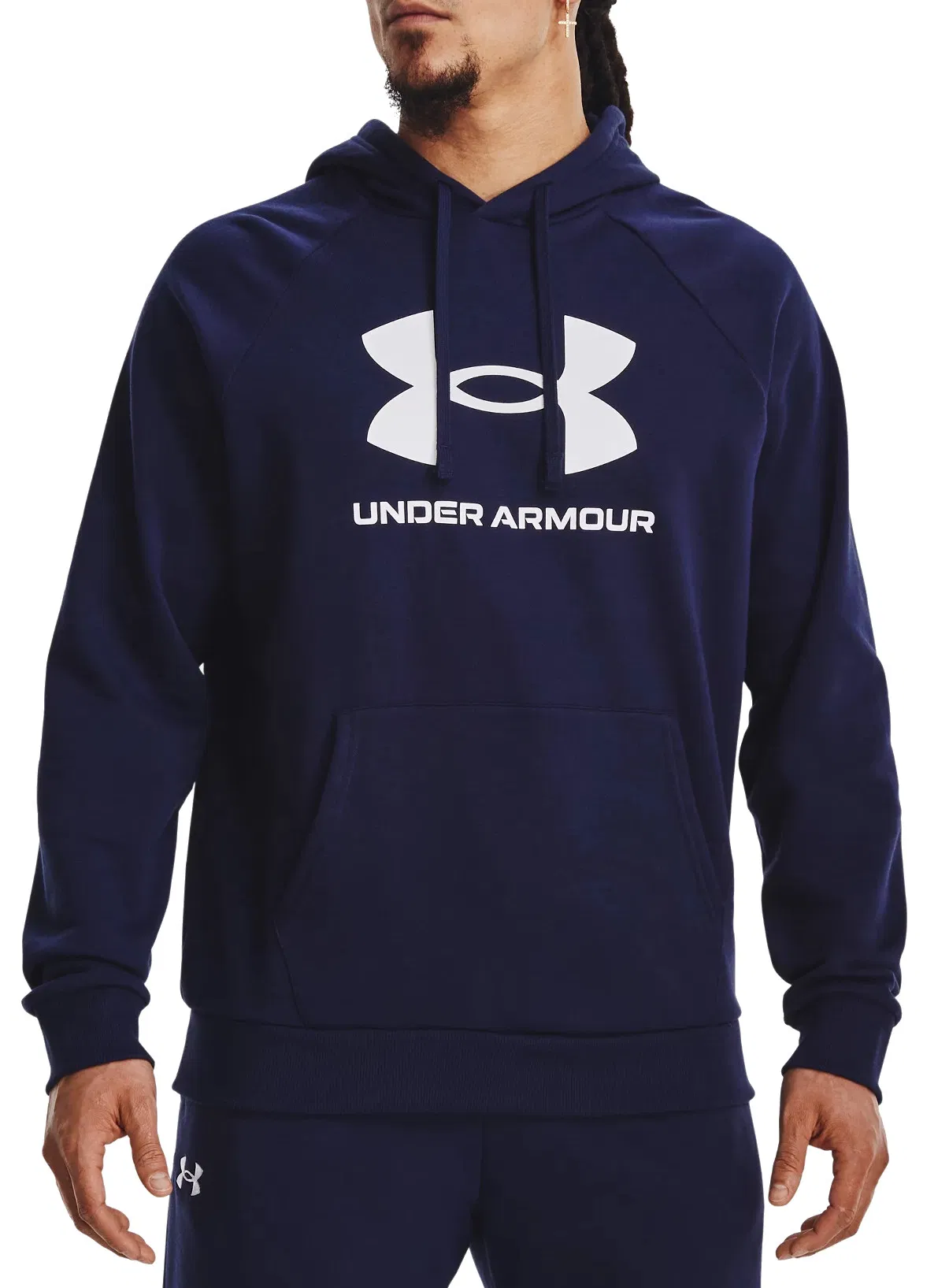 

Толстовка Under Armour для мужчин, флисовая, синяя, размер L, 1379758-410, Синий, 1379758