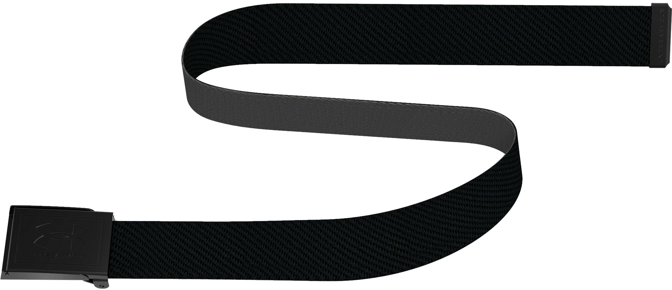 Мужской ремень Under Armour Ms Webbing Belt черного цвета, размер XL.