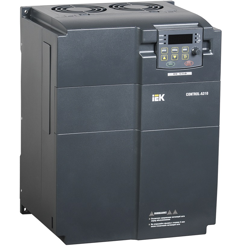

iEK Преобразователь частоты IEK CONTROL-A310 380 В, трёхфазный, 11-15 кВт