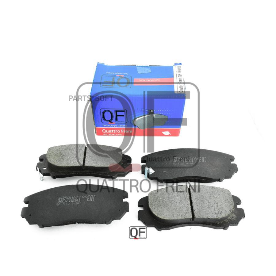 

Колодки Тормозные Fr С Механическим Датч Quattro Freni Qf66002