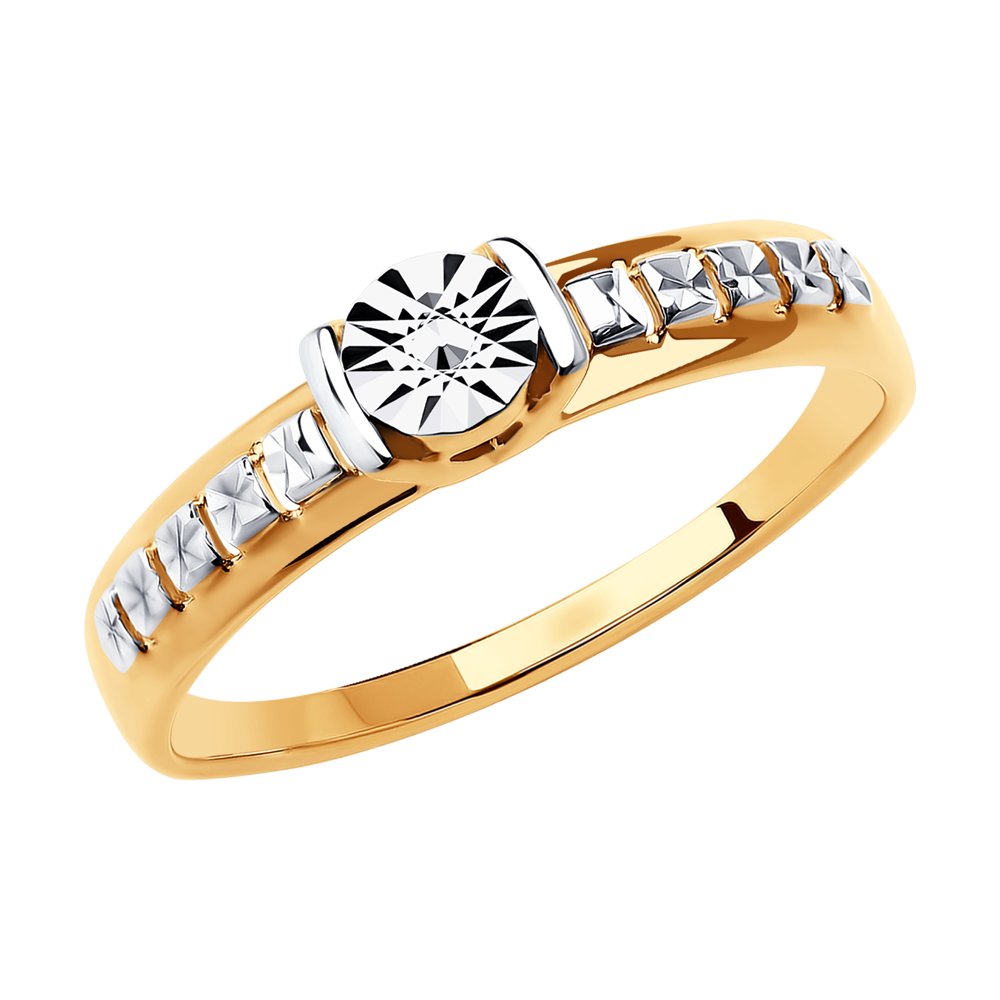 

Кольцо из золота р. 19,5 Diamant 51-110-01032-1, 51-110-01032-1