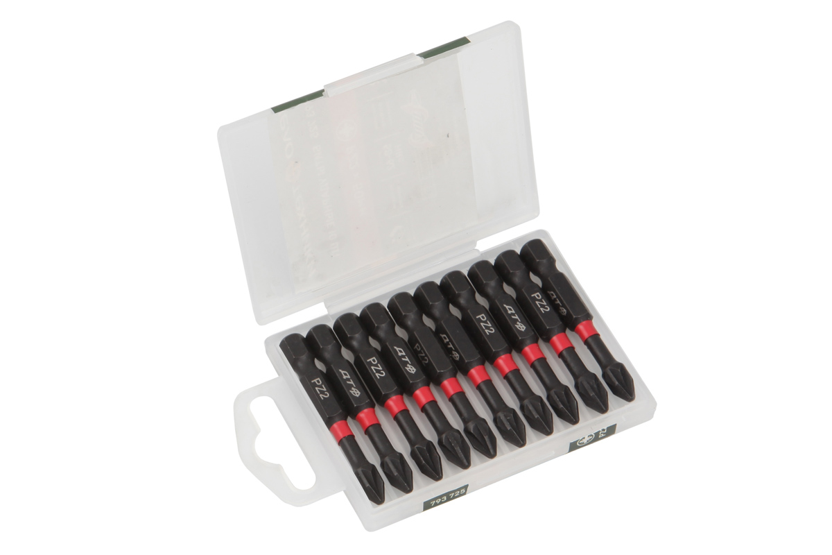 

Бита Ударная 1/4'' Pz2  50 Мм 10 Шт. Дело Техники арт. 793725