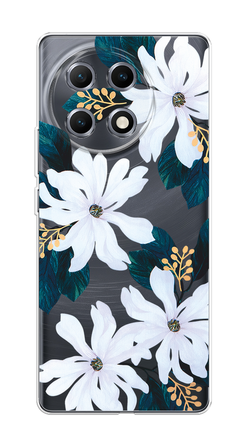 

Чехол на Tecno Camon 30S "Delilah Flower", Зеленый;белый, 309650-1