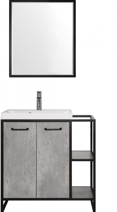 

Style Line Комплект мебели Лофт Classic 60/80 L бетон