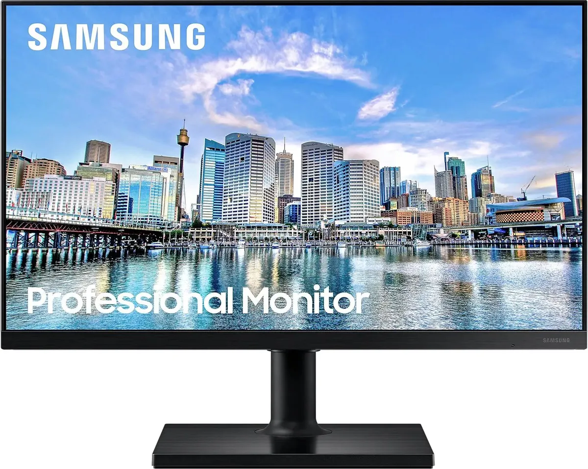 

23.8" Монитор Samsung T45F F24T450FQI черный 75Hz 1920x1080 IPS, T45F F24T450FQI