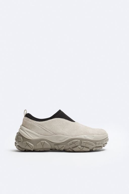 

Кроссовки мужские ZARA 12323320 бежевые 44 EU, Бежевый, 12323320