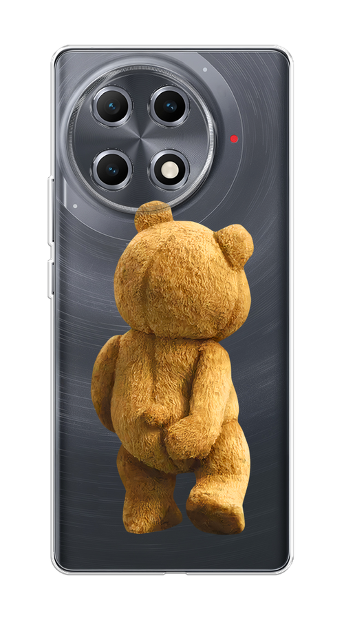 

Чехол на Tecno Camon 30S "Медвежья спина", Коричневый;прозрачный, 309650-1
