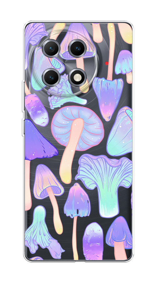 

Чехол на Tecno Camon 30S "Пастельные грибы", Фиолетовый;голубой, 309650-1