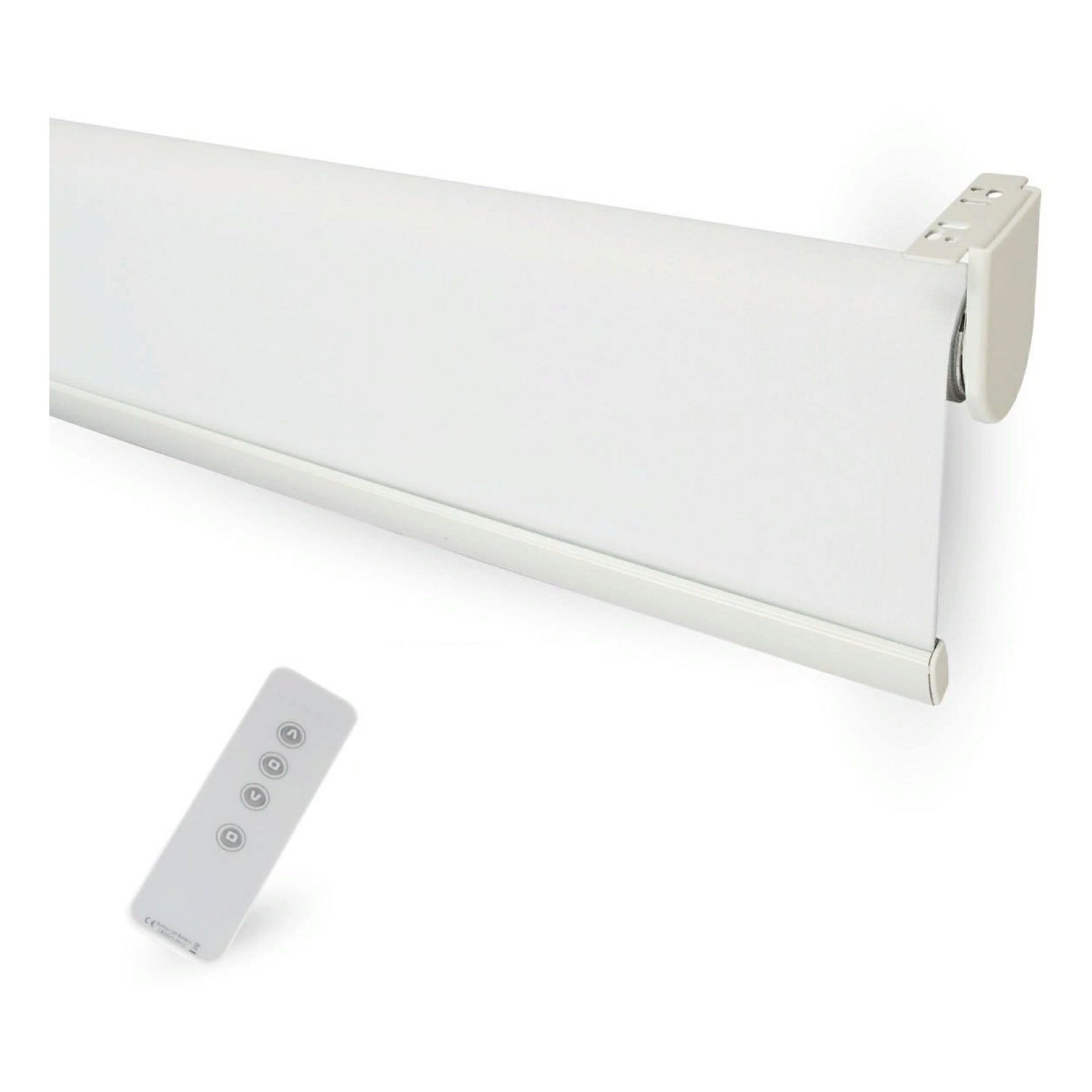 

Рулонная штора на саморезах Dauerhaft 35-IB 160 x 200 см блэкаут белая