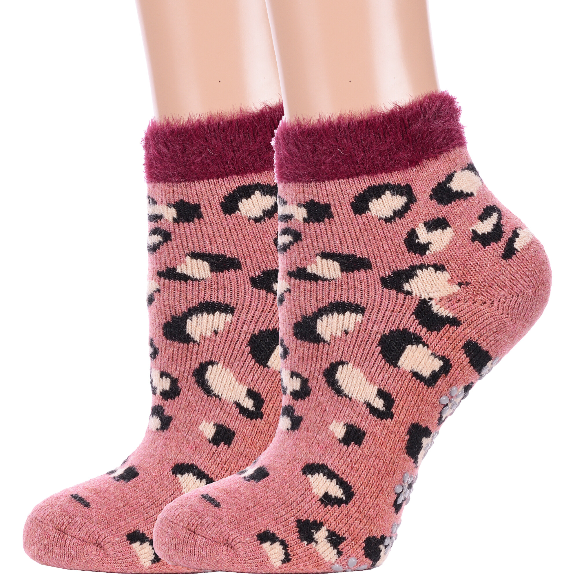 Комплект носков женских Hobby Line 2-Нжау2001 розовых 36-40, 2 пары