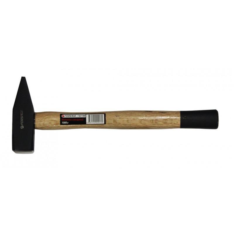 Молоток слесарный Forsage F-8211500 с деревянной ручкой молоток слесарный с деревянной ручкой 1500 г yato арт yt 4509
