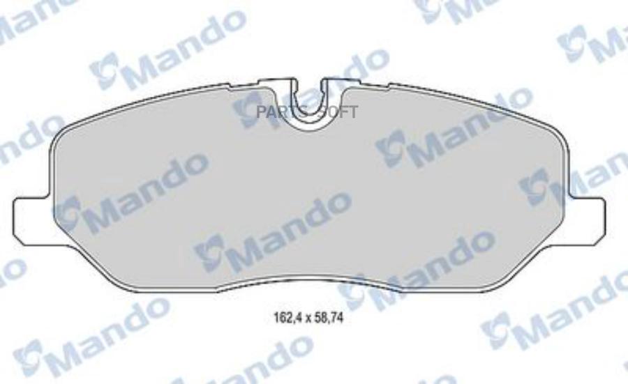 

Тормозные колодки Mando mbf015601